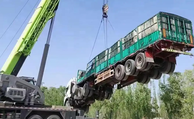 侯马道路脱困救援案例